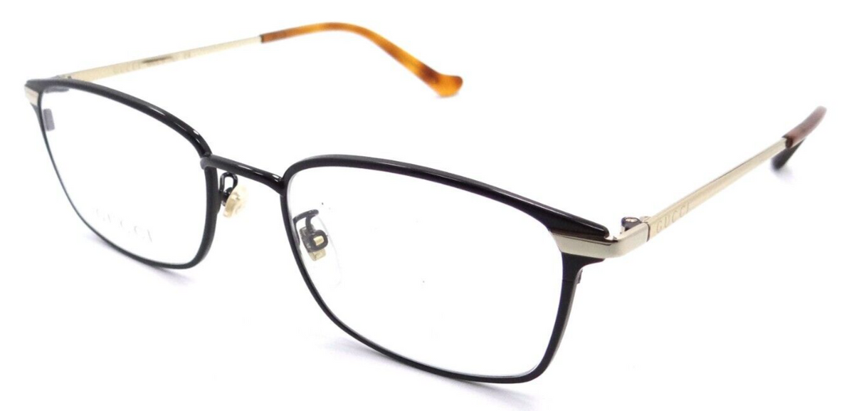 Gucci Eyeglasses Frames GG0579OK 002 53-19-145 Brown / Gold Made in Italy-889652259154-classypw.com-1