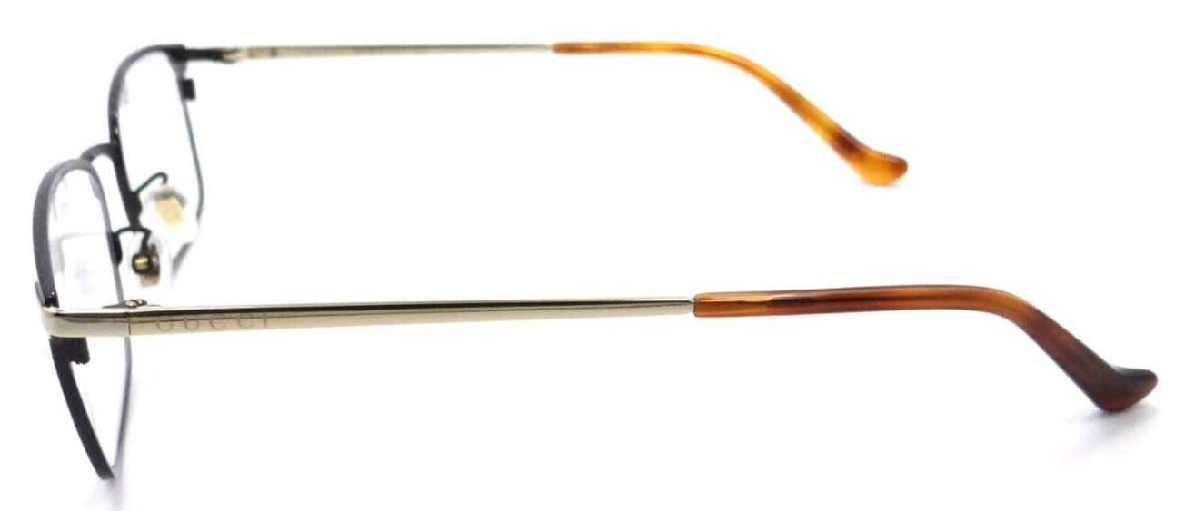 Gucci Eyeglasses Frames GG0579OK 002 53-19-145 Brown / Gold Made in Italy-889652259154-classypw.com-3