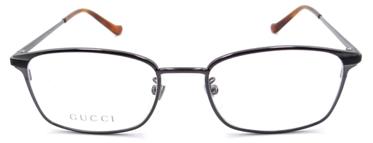 Gucci Eyeglasses Frames GG0579OK 003 53-19-145 Ruthenium / Black Made in Italy
