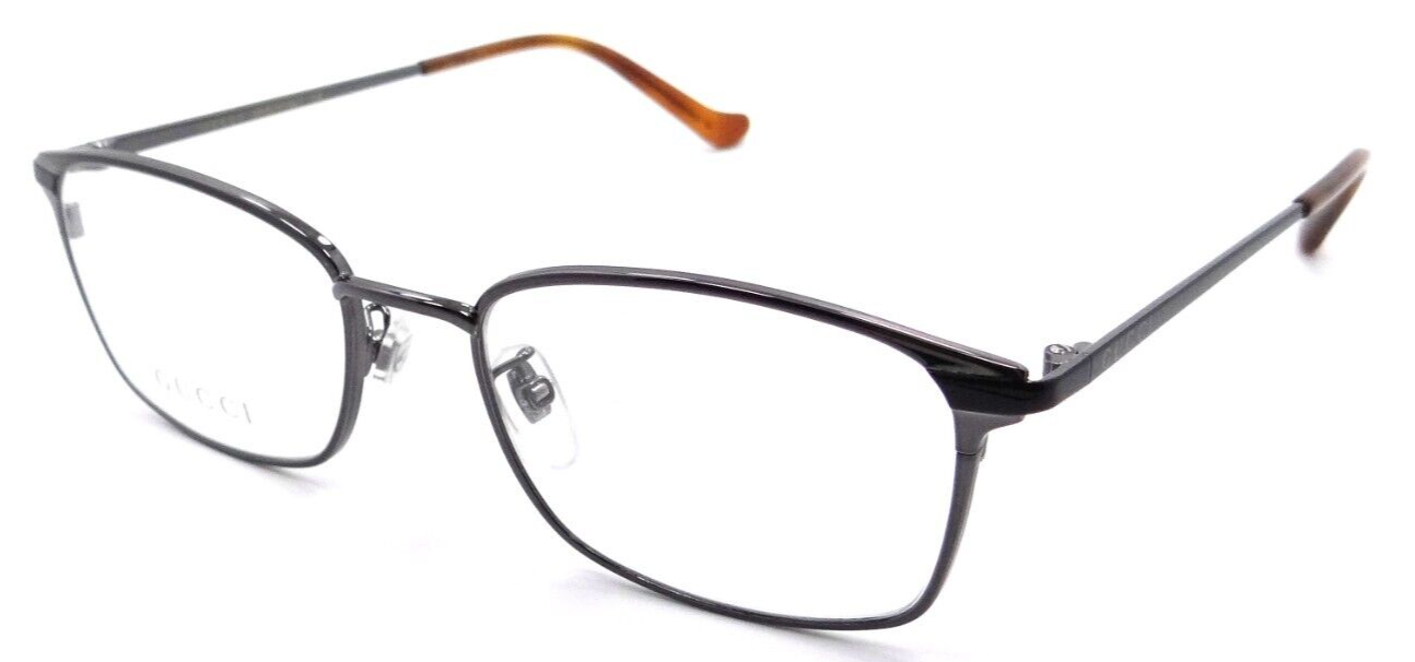 Gucci Eyeglasses Frames GG0579OK 003 53-19-145 Ruthenium / Black Made in Italy-889652259161-classypw.com-3