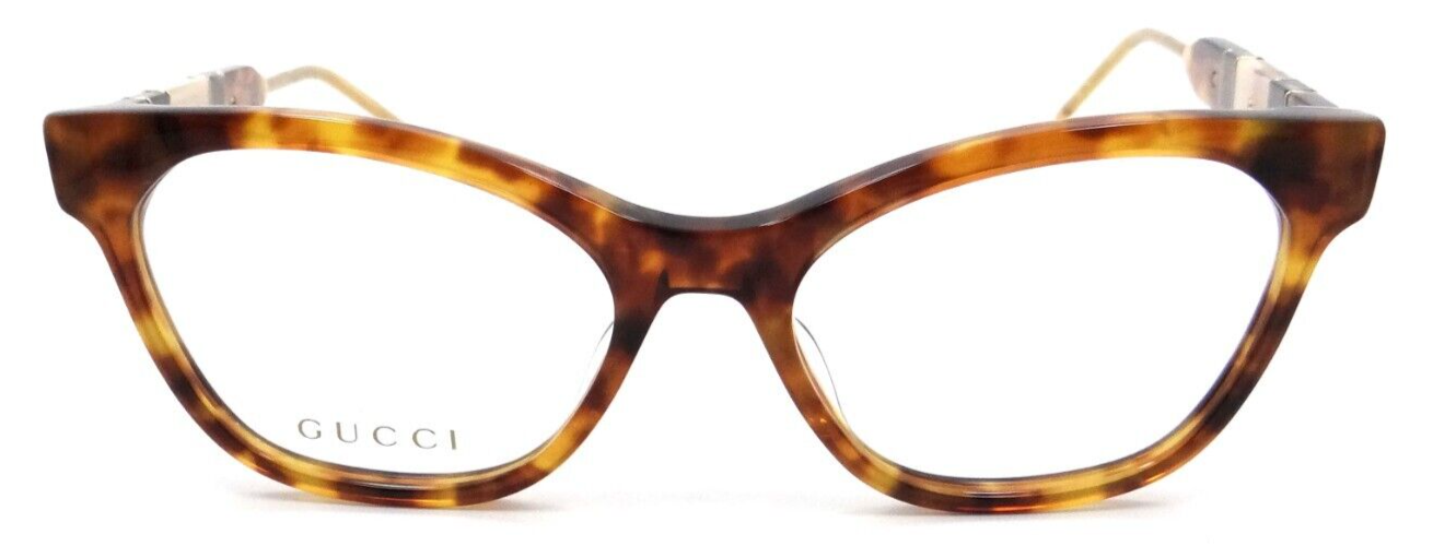Gucci Eyeglasses Frames GG0600O 005 54-18-140 Havana Made in Japan