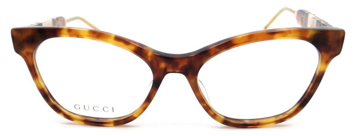 Gucci Eyeglasses Frames GG0600O 005 54-18-140 Havana Made in Japan-889652255798-classypw.com-2