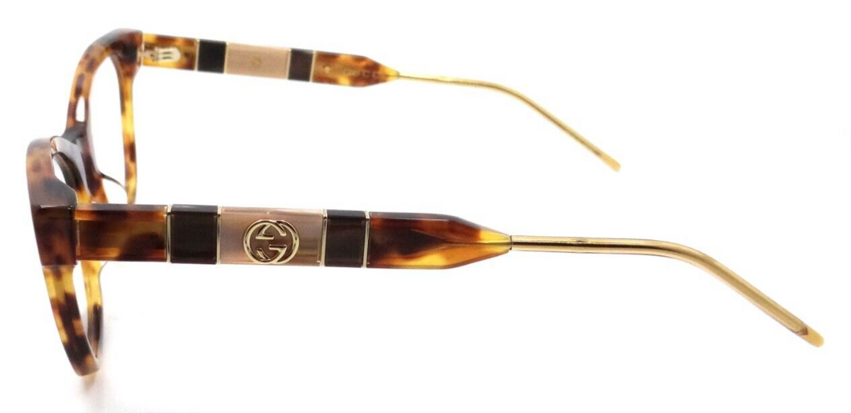 Gucci Eyeglasses Frames GG0600O 005 54-18-140 Havana Made in Japan-889652255798-classypw.com-3