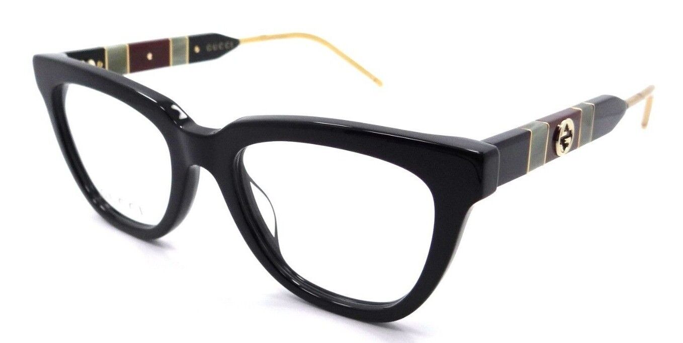 Gucci Eyeglasses Frames GG0601OA 004 50-19-145 Black Made in Japan-889652255804-classypw.com-1