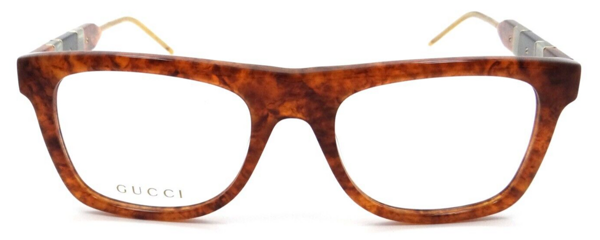 Gucci Eyeglasses Frames GG0604O 003 53-20-145 Havana / Gold Made in Japan-889652255521-classypw.com-2