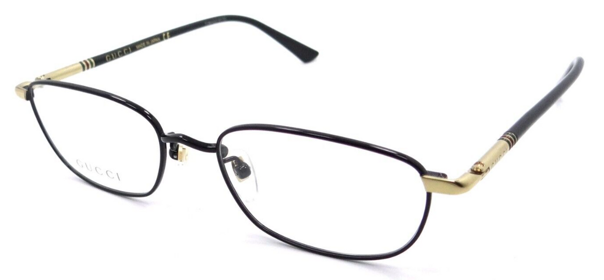 Gucci Eyeglasses Frames GG0612OJ 002 52-18-145 Black Titanium Made in Japan-889652258621-classypw.com-1