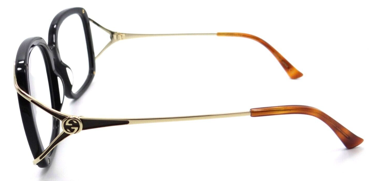 Gucci Eyeglasses Frames GG0648O 001 55-19-130 Black / Gold Made in Japan-889652281087-classypw.com-3