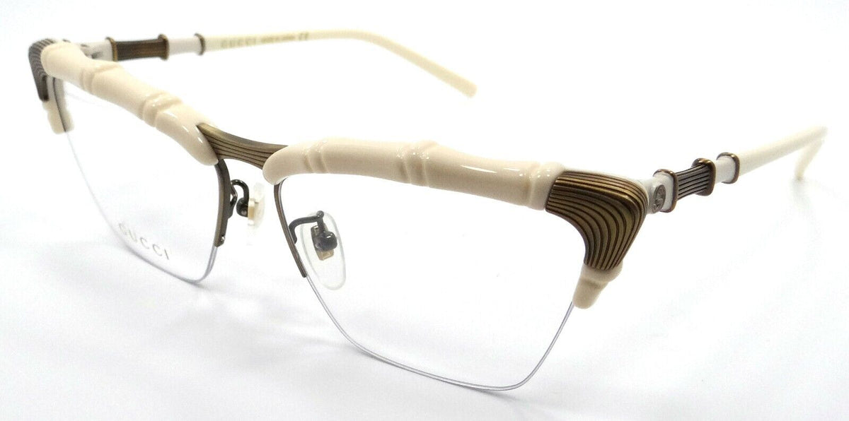 Gucci Eyeglasses Frames GG0660O 002 58-15-140 White Made in Japan-889652276625-classypw.com-1