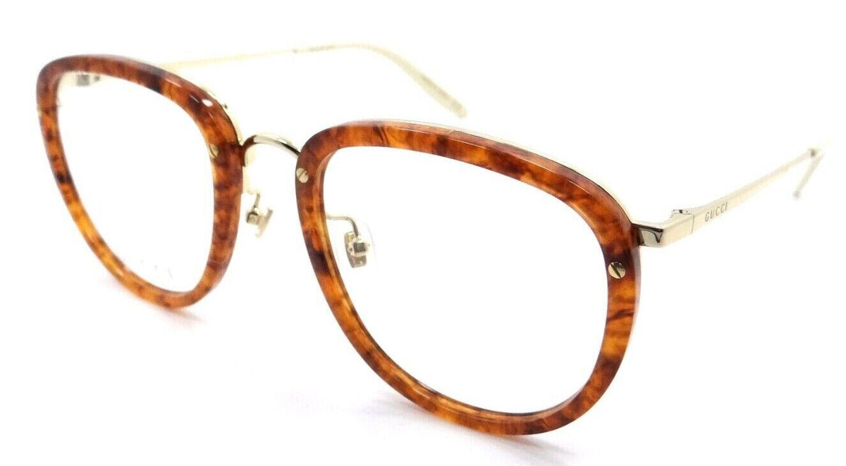 Gucci Eyeglasses Frames GG0675O 005 52-22-145 Havana / Gold Made in Japan-889652281384-classypw.com-1