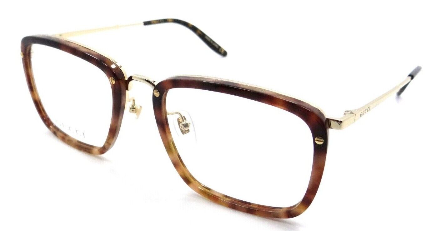 Gucci Eyeglasses Frames GG0676O 002 53-21-145 Havana / Gold Made in Japan-889652281513-classypw.com-1