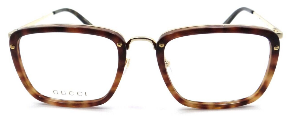 Gucci Eyeglasses Frames GG0676O 002 53-21-145 Havana / Gold Made in Japan-889652281513-classypw.com-2