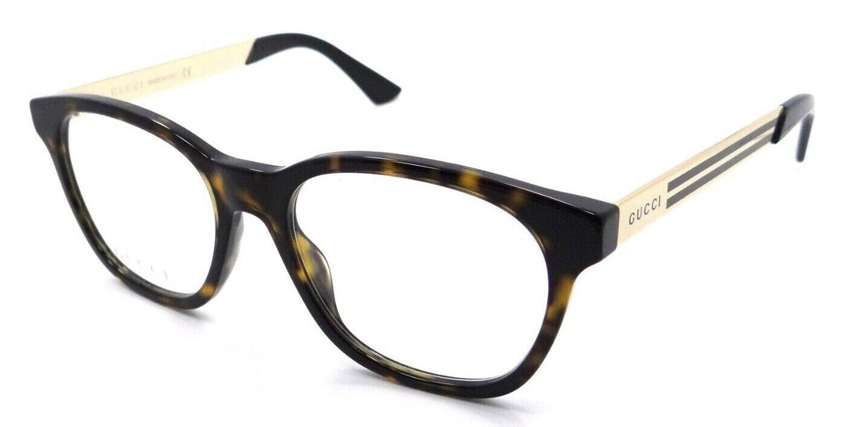 Gucci Eyeglasses Frames GG0690O 002 52-18-150 Havana / Gold Made in Italy-889652278957-classypw.com-1