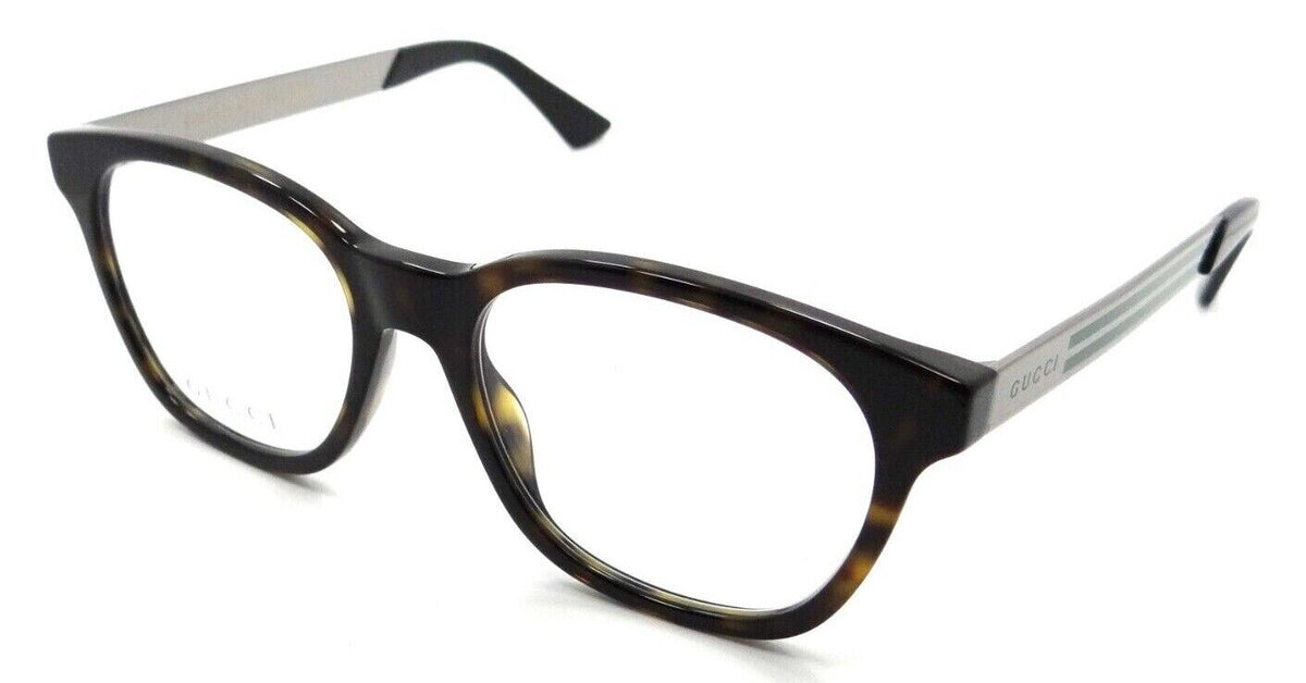 Gucci Eyeglasses Frames GG0690O 003 52-18-150 Havana / Ruthenium Made in Italy-889652279077-classypw.com-1