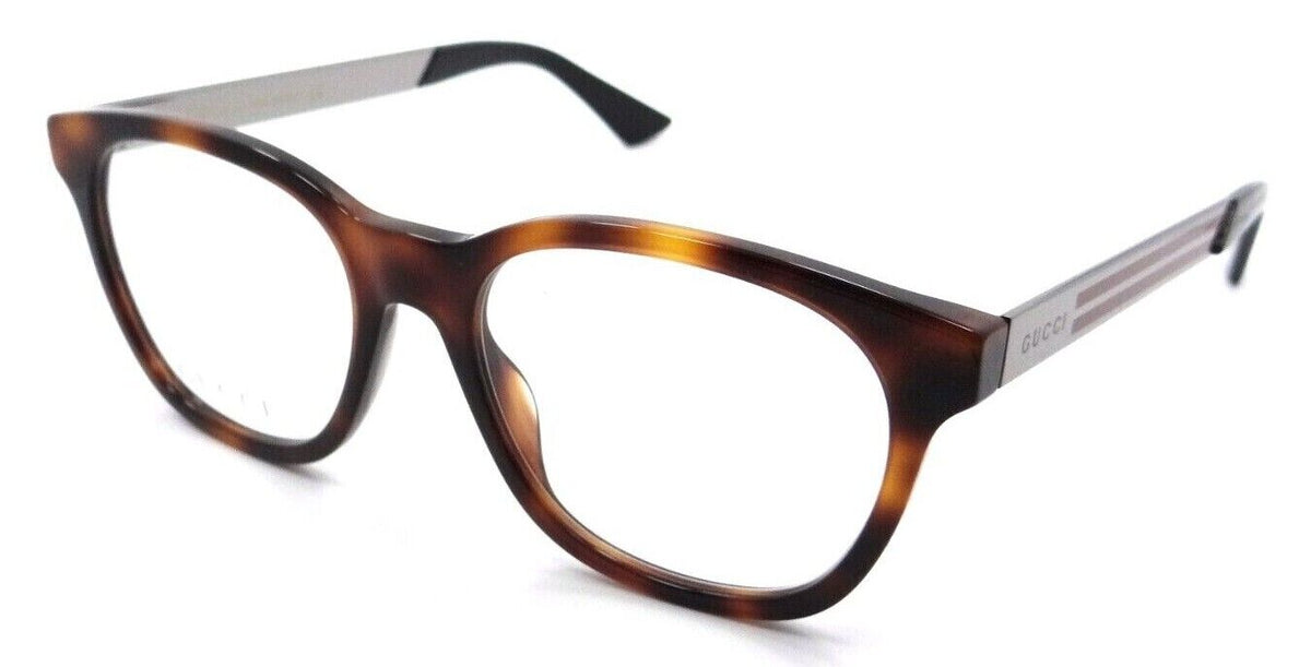 Gucci Eyeglasses Frames GG0690O 004 52-18-150 Havana / Ruthenium Made in Italy-889652279084-classypw.com-1
