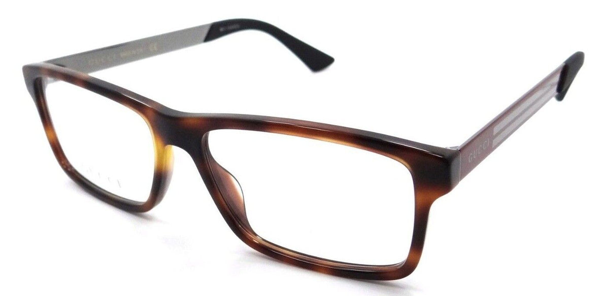 Gucci Eyeglasses Frames GG0692O 003 55-16-150 Havana / Red Made in Italy-889652277622-classypw.com-1