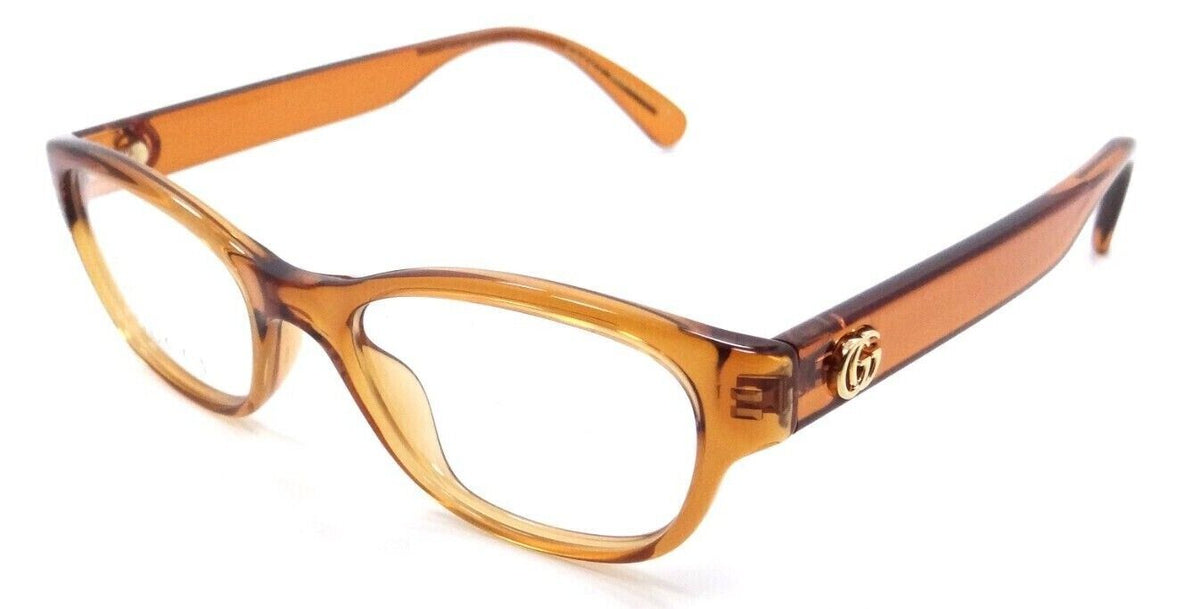 Gucci Eyeglasses Frames GG0717O 002 47-17-140 Orange for Small Faces or Kids-889652295725-classypw.com-1