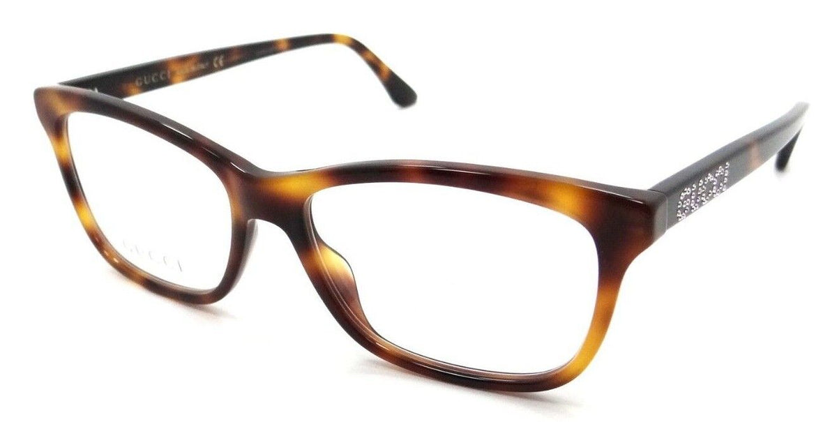 Gucci Eyeglasses Frames GG0731O 002 53-16-140 Havana Made in Italy-889652295466-classypw.com-1