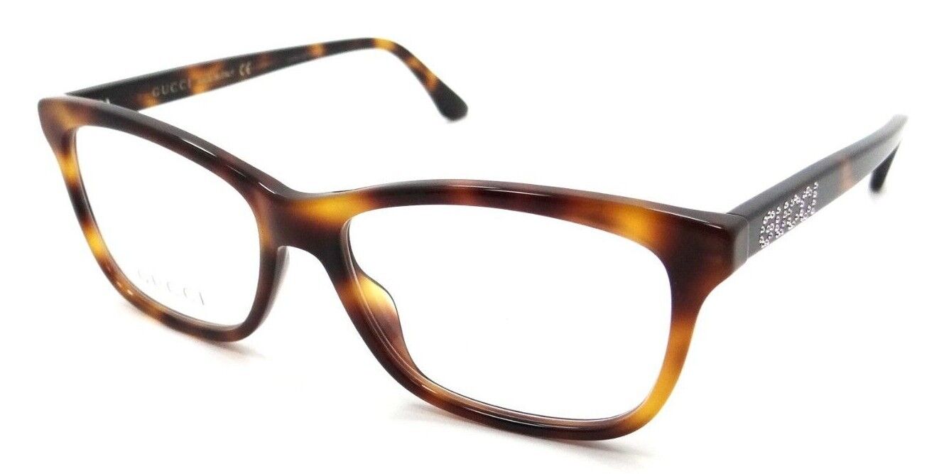 Gucci Eyeglasses Frames GG0731O 002 53-16-140 Havana Made in Italy-889652295466-classypw.com-1