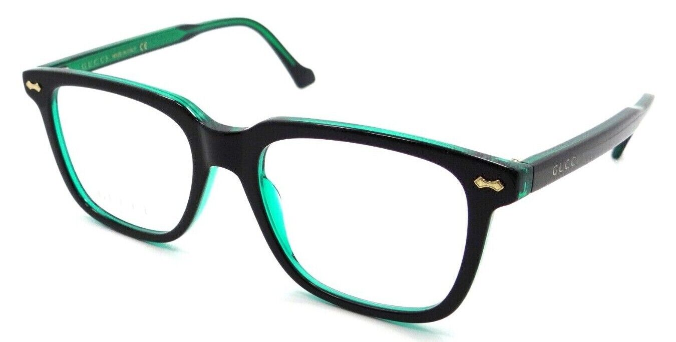 Gucci Eyeglasses Frames GG0737O 003 51-18-150 Black / Green Made in Italy-889652297095-classypw.com-1