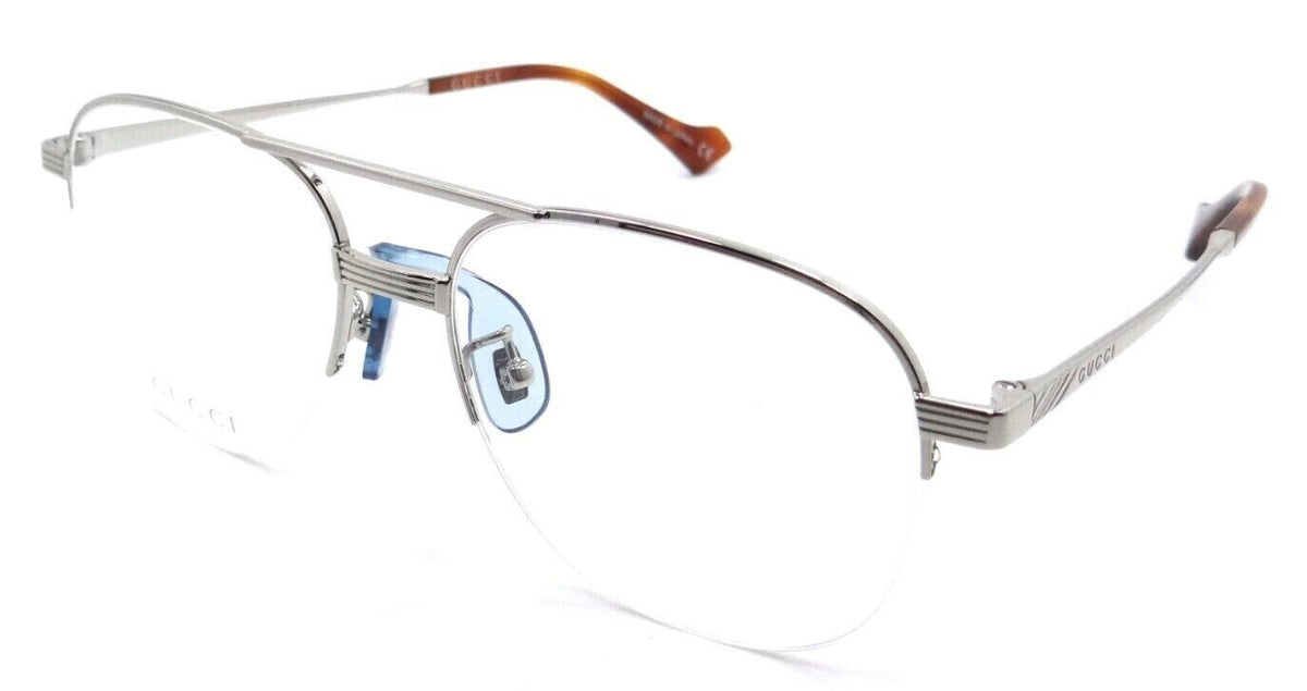 Gucci Eyeglasses Frames GG0745O 003 54-17-145 Silver Made in Japan-889652296968-classypw.com-1