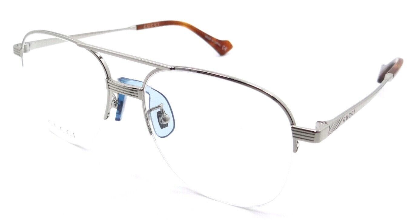 Gucci Eyeglasses Frames GG0745O 003 54-17-145 Silver Made in Japan-889652296968-classypw.com-1