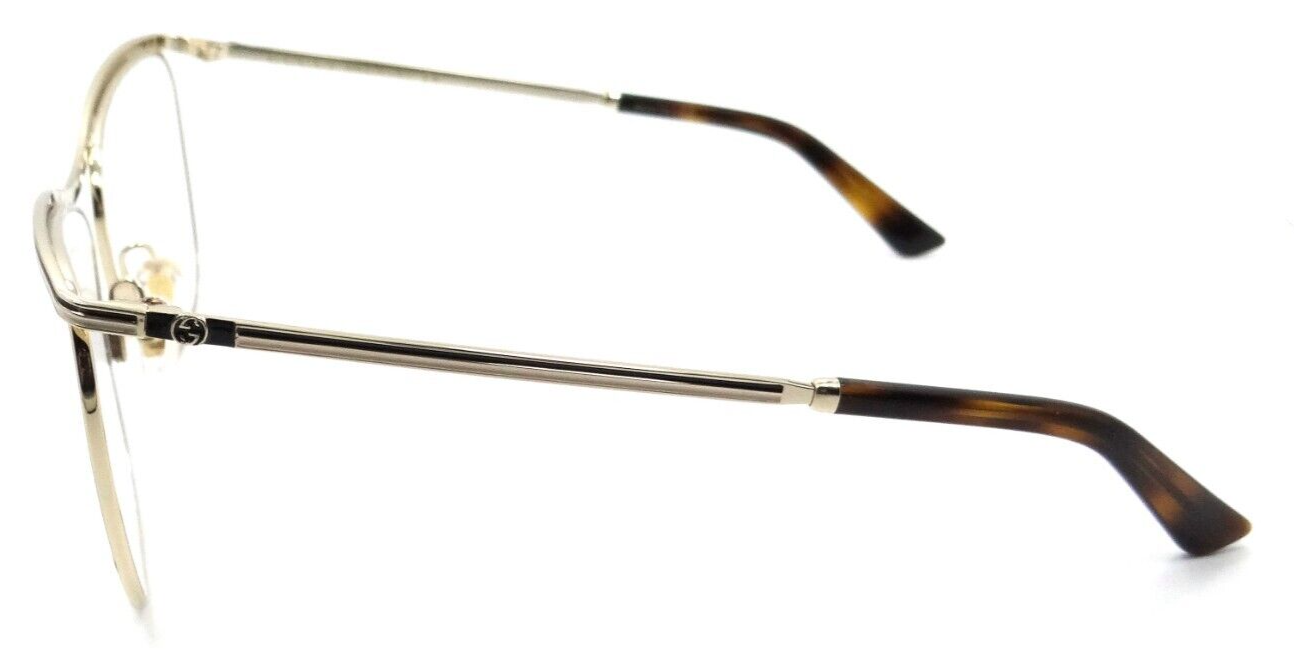 Gucci Eyeglasses Frames GG0822O 002 58-14-145 Gold Made in Italy-889652310701-classypw.com-3
