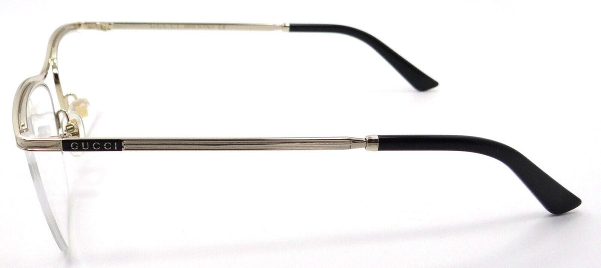Gucci Eyeglasses Frames GG0823O 001 57-17-145 Gold Made in Italy-889652310718-classypw.com-3