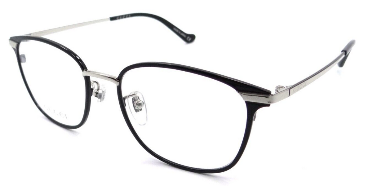 Gucci Eyeglasses Frames GG0864OA 002 53-18-145 Black / Silver Made in Japan-889652311562-classypw.com-1