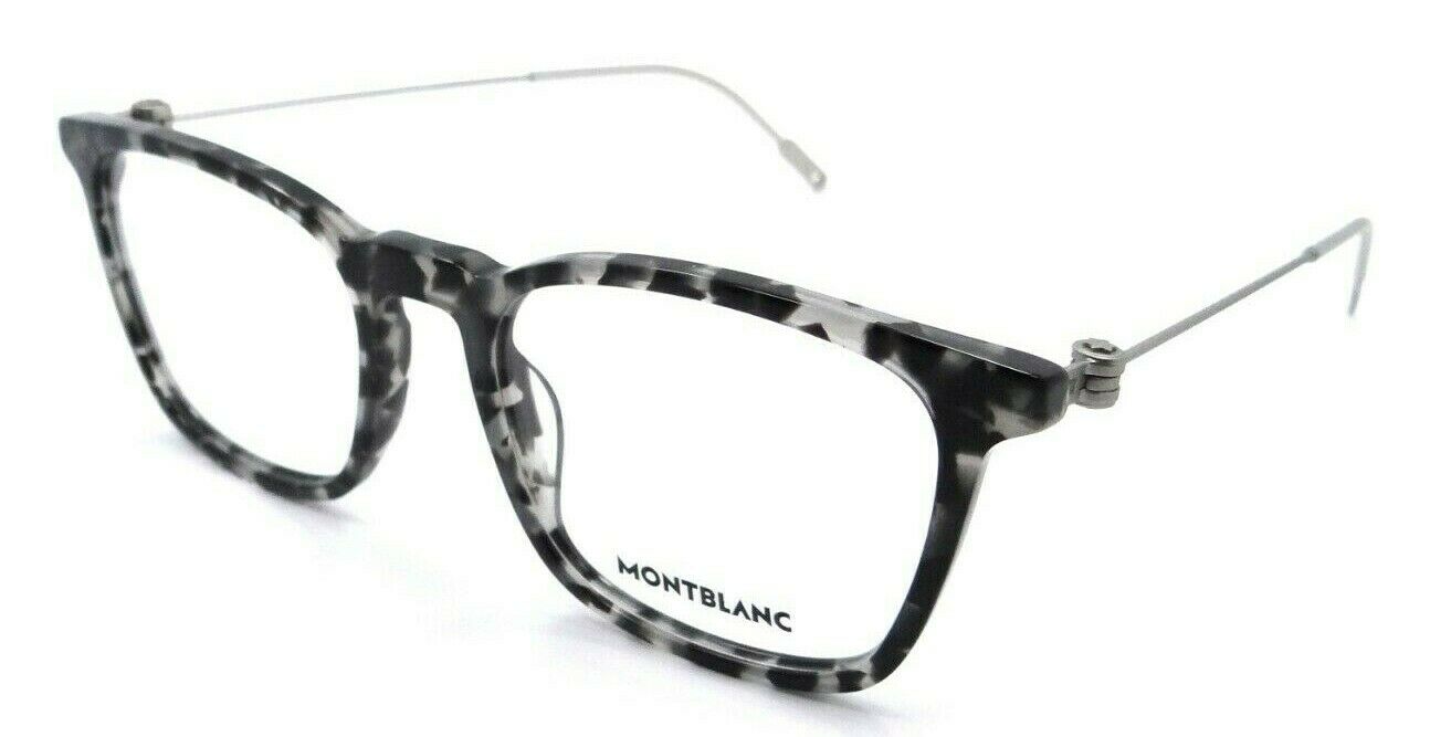 Mont Blanc Eyeglasses Frames MB0005O 003 52-19-145 Grey Havana / Ruthenium-889652209234-classypw.com-1