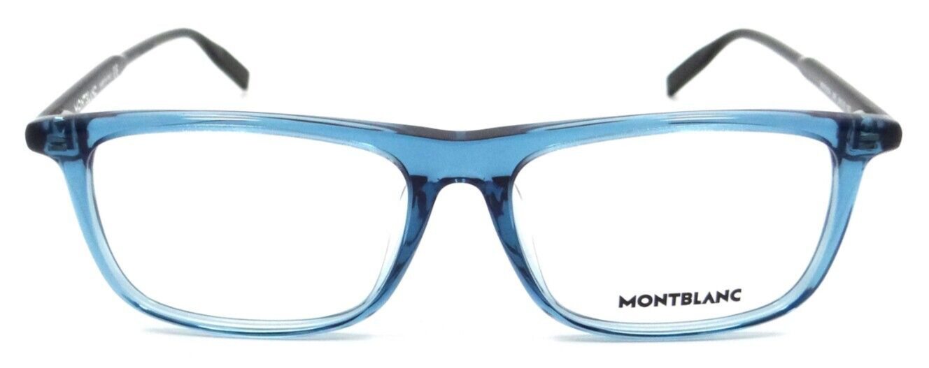 Montblanc Eyeglasses Frames MB0012OA 006 54-16-150 Blue / Black Made in Italy-889652254760-classypw.com-2