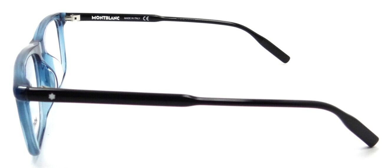 Montblanc Eyeglasses Frames MB0012OA 006 54-16-150 Blue / Black Made in Italy-889652254760-classypw.com-3