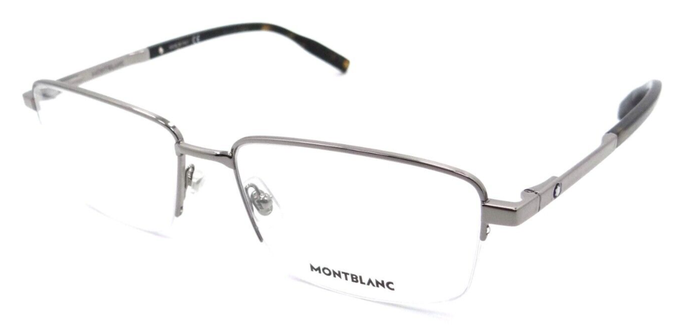 Montblanc Eyeglasses Frames MB0020O 002 56-17-145 Ruthenium Made in Italy-889652210872-classypw.com-1