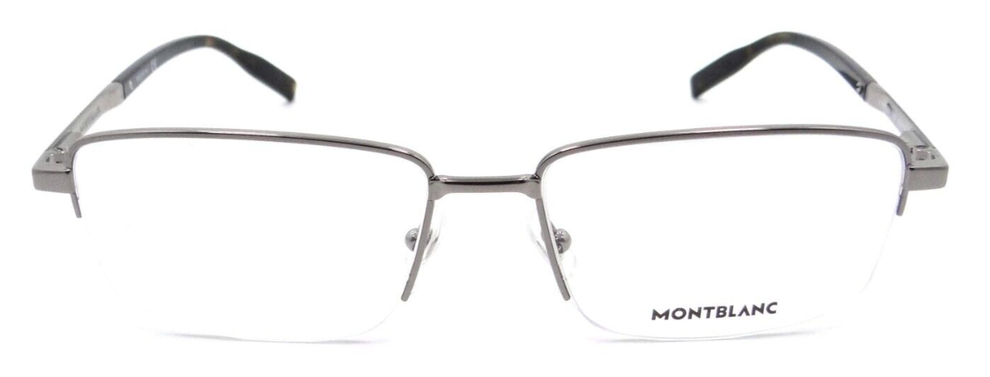 Montblanc Eyeglasses Frames MB0020O 002 56-17-145 Ruthenium Made in Italy-889652210872-classypw.com-2