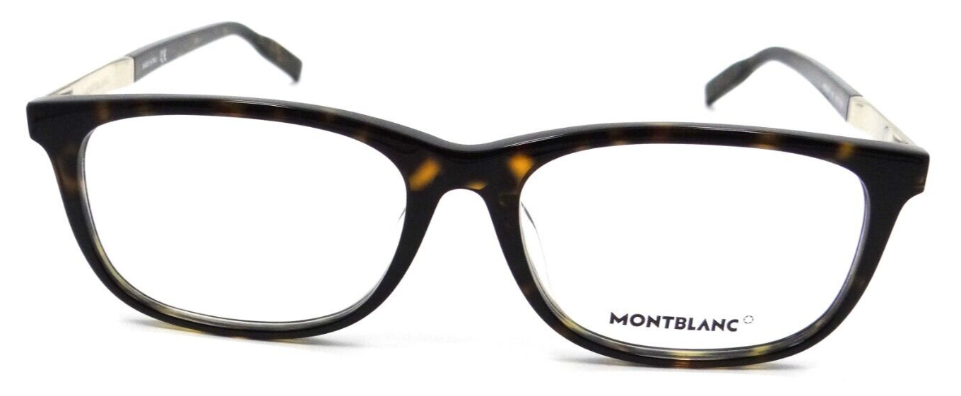 Montblanc Eyeglasses Frames MB0025OA 002 56-17-150 Havana Made in Italy-889652210803-classypw.com-2