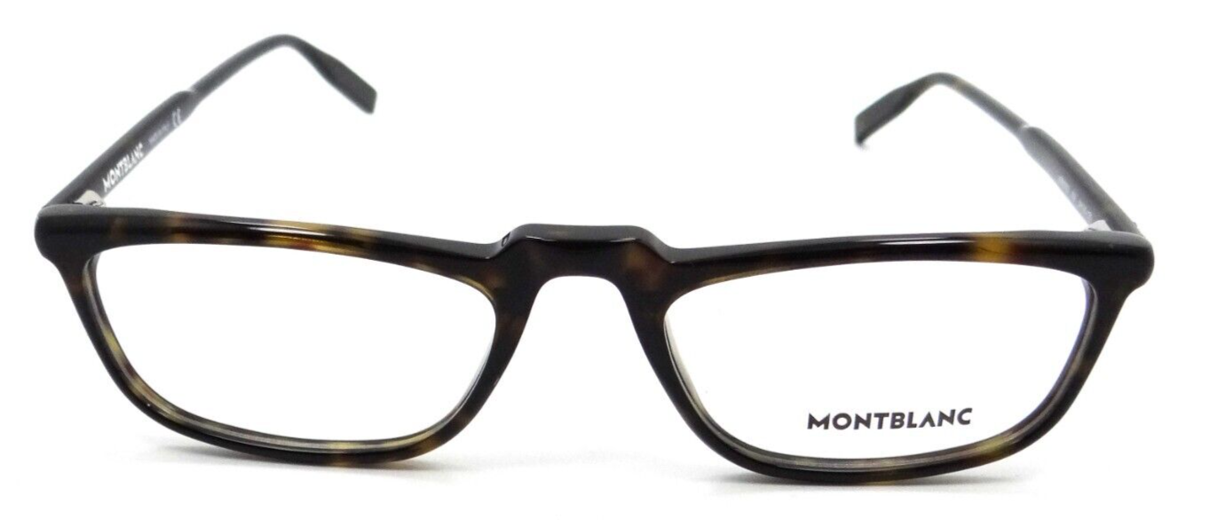 Montblanc Eyeglasses Frames MB0053O 002 54-20-150 Havana Made in Italy-889652250311-classypw.com-2