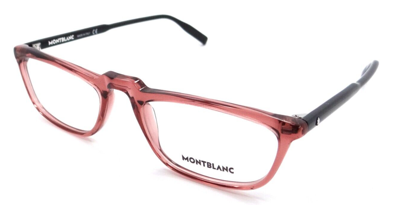 Montblanc Eyeglasses Frames MB0053O 004 54-20-150 Burgundy / Black Made in Italy-889652250526-classypw.com-3