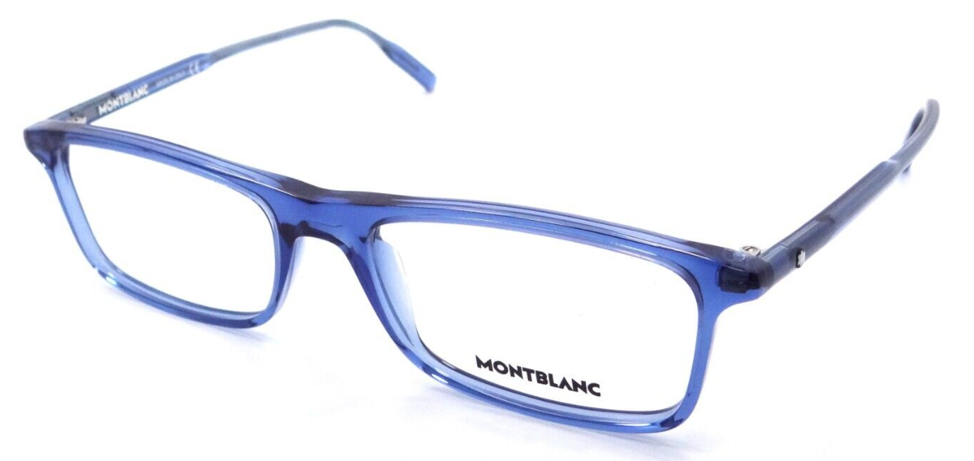 Montblanc Eyeglasses Frames MB0086O 004 54-18-150 Blue Made in Italy-889652279244-classypw.com-3