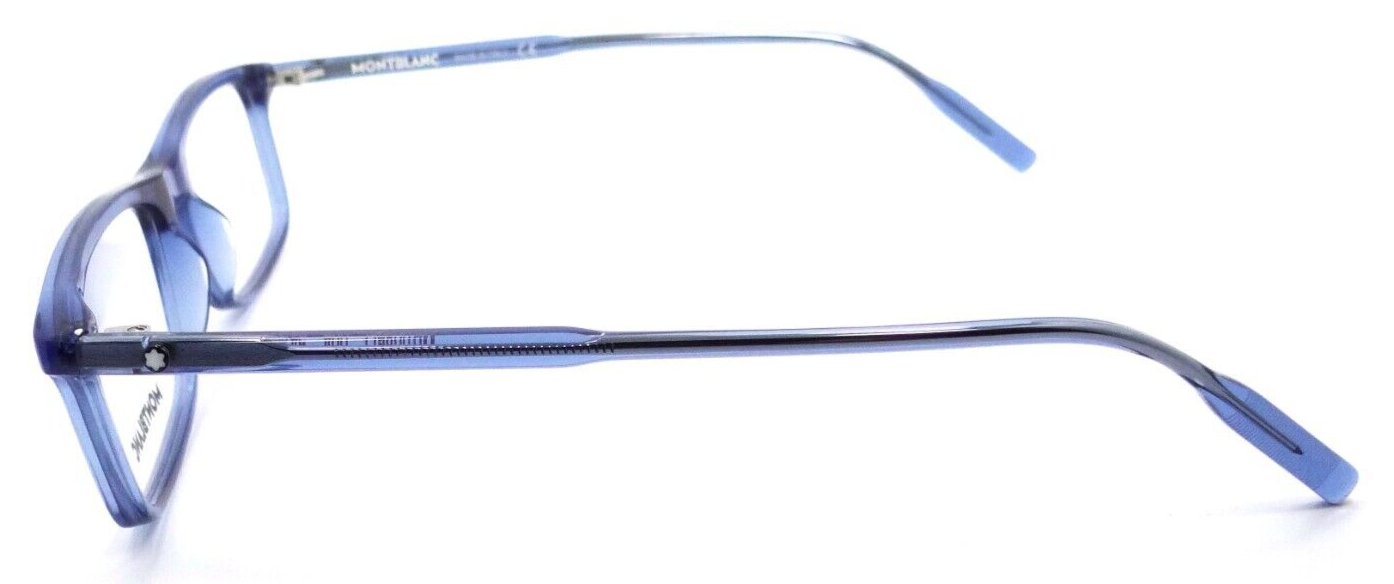 Montblanc Eyeglasses Frames MB0086O 004 54-18-150 Blue Made in Italy-889652279244-classypw.com-3