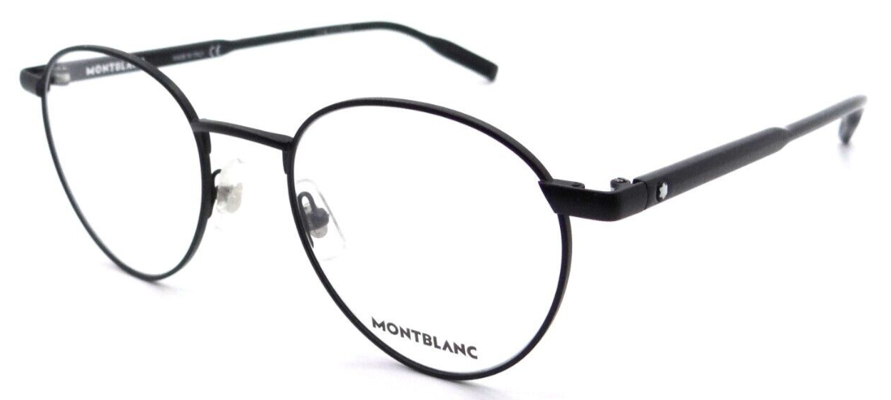 Montblanc Eyeglasses Frames MB0115O 001 51-21-150 Black Made in Italy-889652305554-classypw.com-1