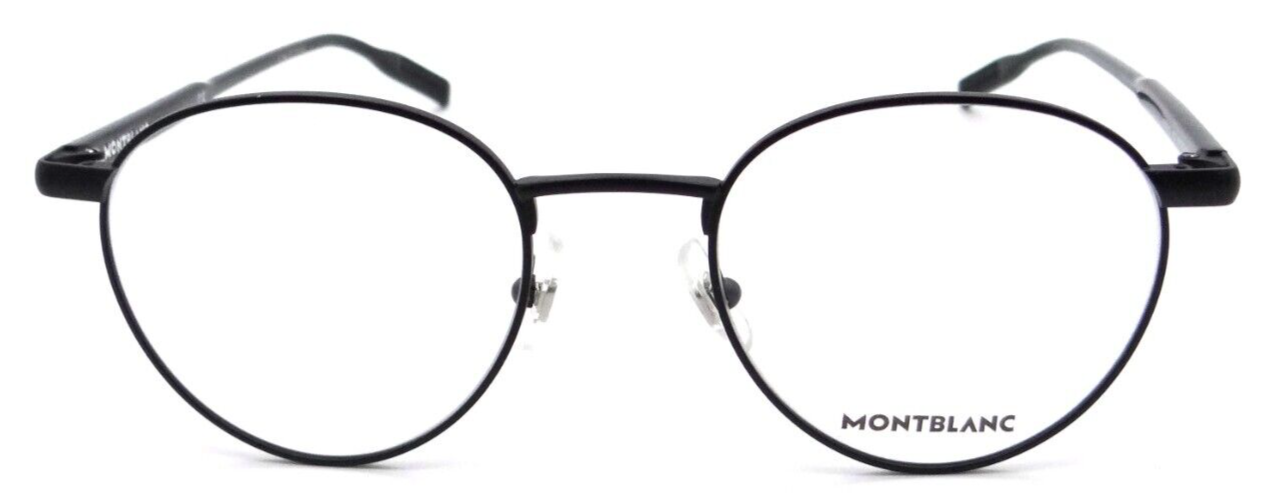 Montblanc Eyeglasses Frames MB0115O 001 51-21-150 Black Made in Italy-889652305554-classypw.com-2