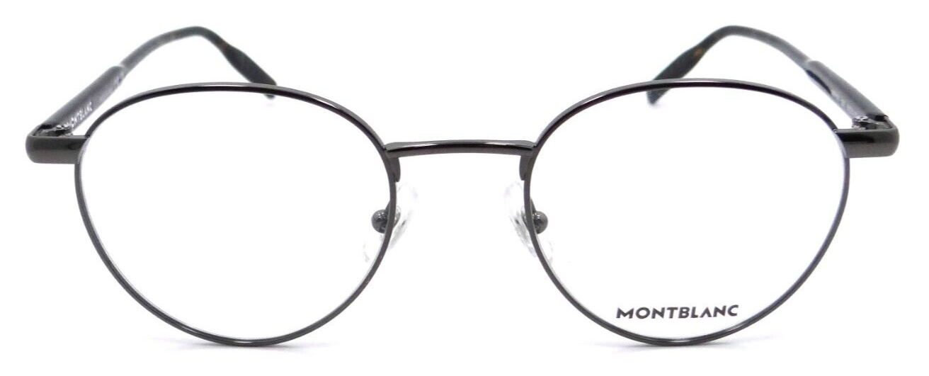Montblanc Eyeglasses Frames MB0115O 002 51-21-150 Ruthenium/Havana Made in Italy-889652305561-classypw.com-2