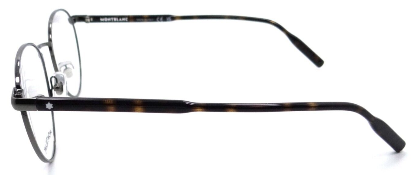Montblanc Eyeglasses Frames MB0115O 002 51-21-150 Ruthenium/Havana Made in Italy-889652305561-classypw.com-3