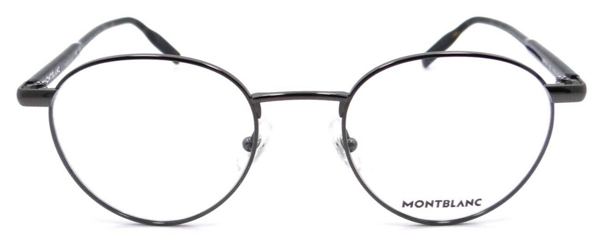 Montblanc Eyeglasses Frames MB0115O 002 51-21-150 Ruthenium/Havana Made in Italy-889652305561-classypw.com-2