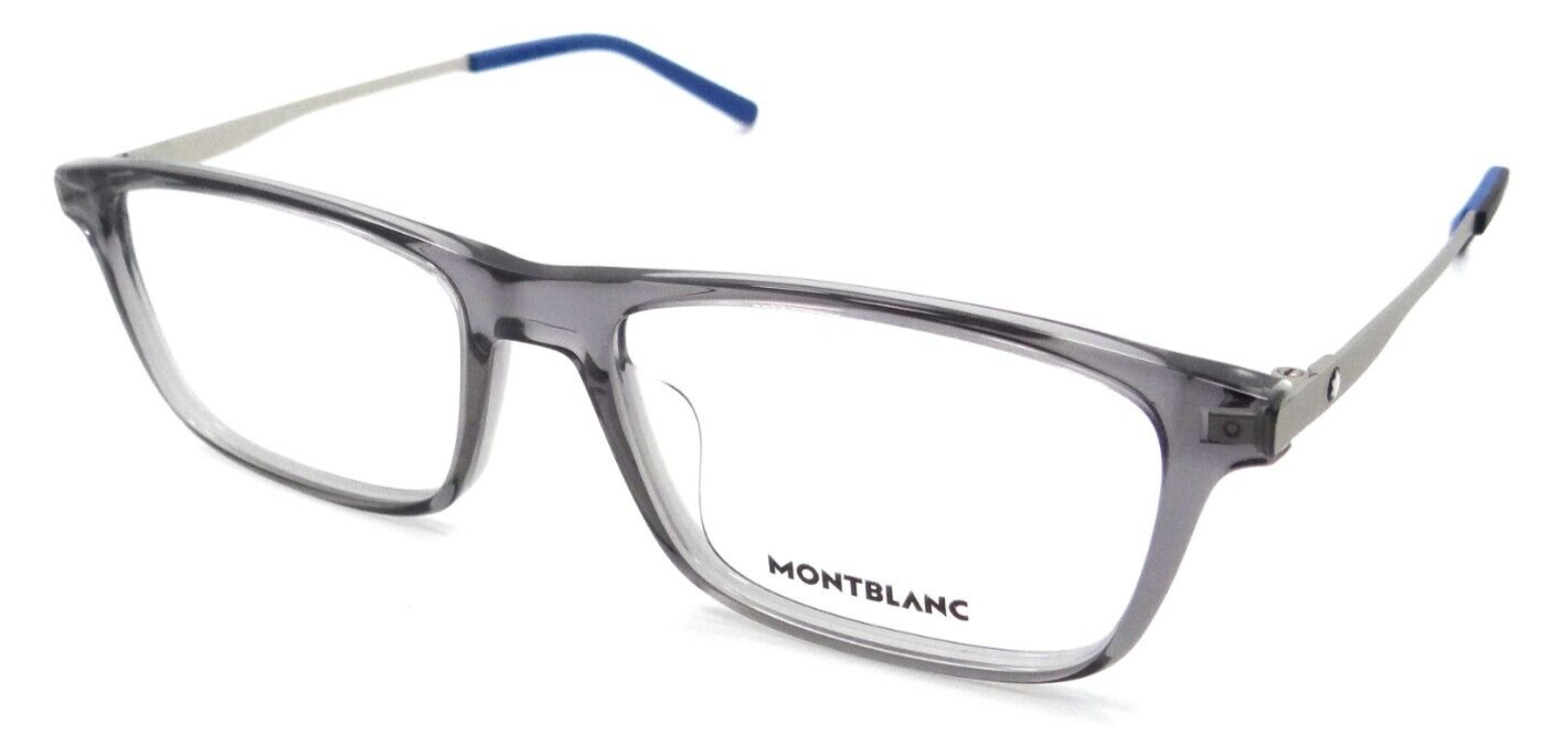 Montblanc Eyeglasses Frames MB0120O 004 54-17-145 Gray / Silver Made in Italy-889652305592-classypw.com-1