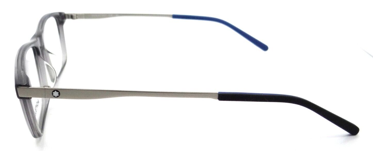 Montblanc Eyeglasses Frames MB0120O 004 54-17-145 Gray / Silver Made in Italy-889652305592-classypw.com-3