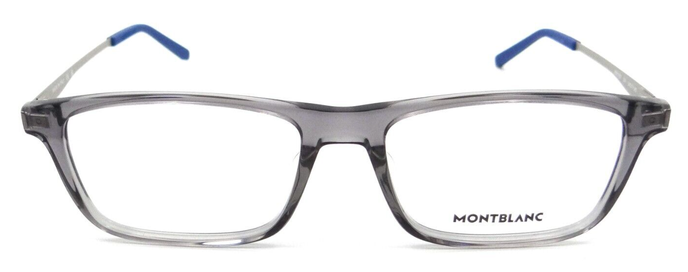 Montblanc Eyeglasses Frames MB0120O 004 54-17-145 Gray / Silver Made in Italy-889652305592-classypw.com-1