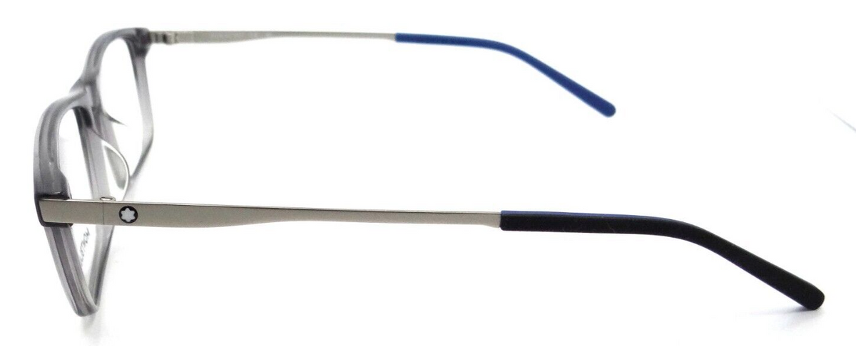 Montblanc Eyeglasses Frames MB0120O 004 54-17-145 Gray / Silver Made in Italy-889652305592-classypw.com-3