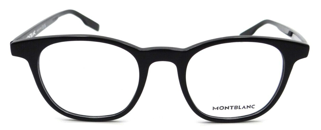 Montblanc Eyeglasses Frames MB0153O 001 48-20-145 Black Made in Italy-889652327099-classypw.com-2