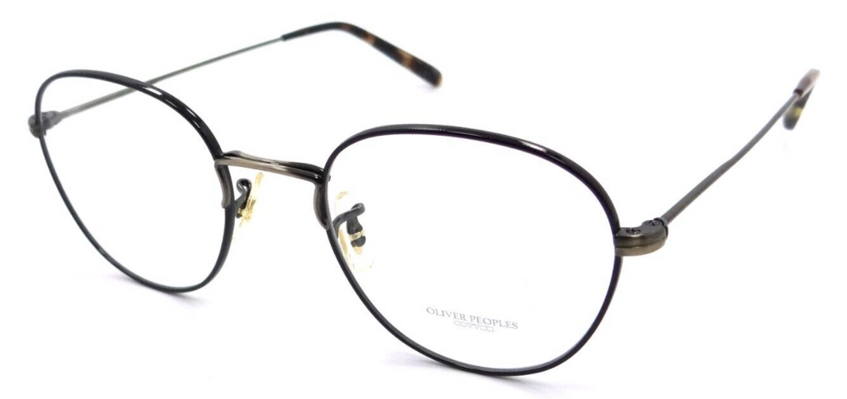 Oliver Peoples Eyeglasses Frames OV 1281 5317 48-20-145 Piercy Ant Gold / Black-827934469433-classypw.com-1