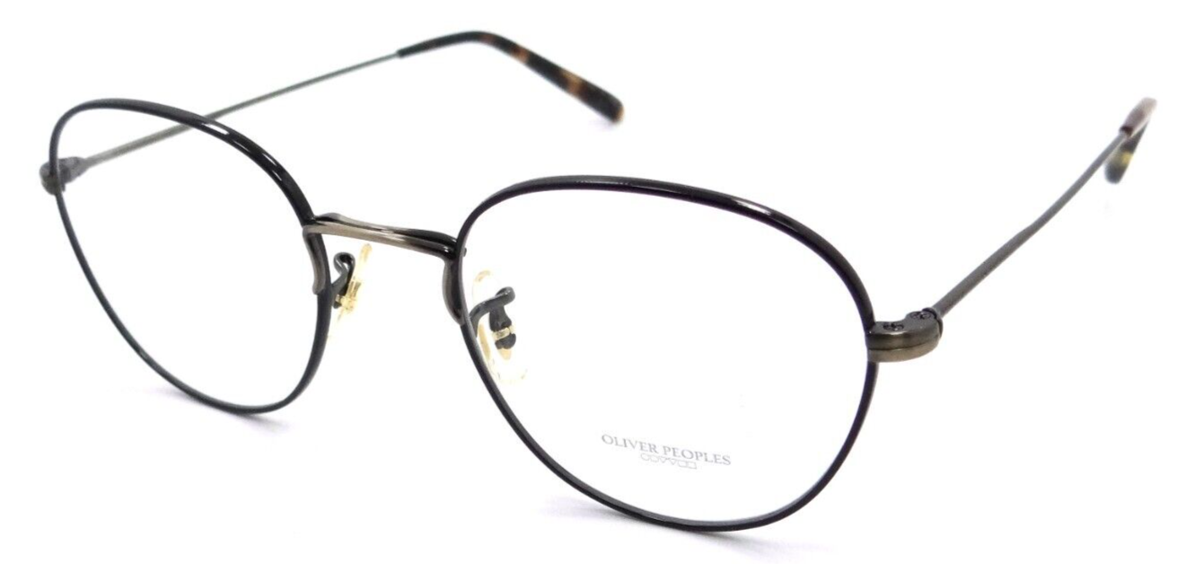 Oliver Peoples Eyeglasses Frames OV 1281 5317 48-20-145 Piercy Ant Gold / Black-827934469433-classypw.com-1